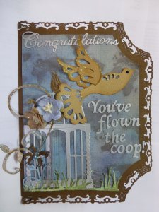You've flown the coop! card